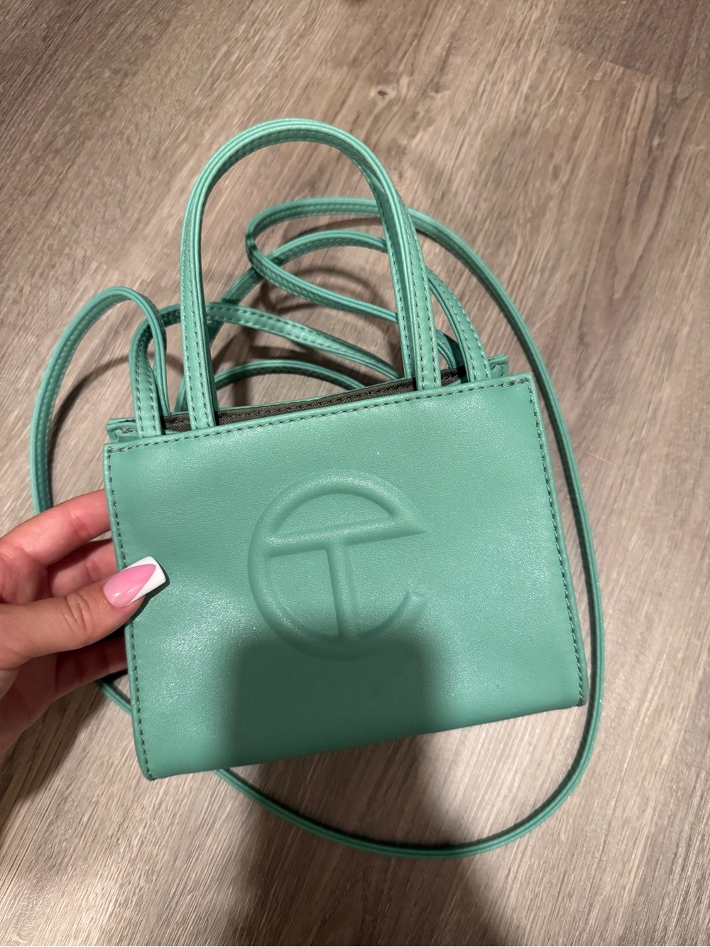 Telfar Small Tote Mini Bag in Mint